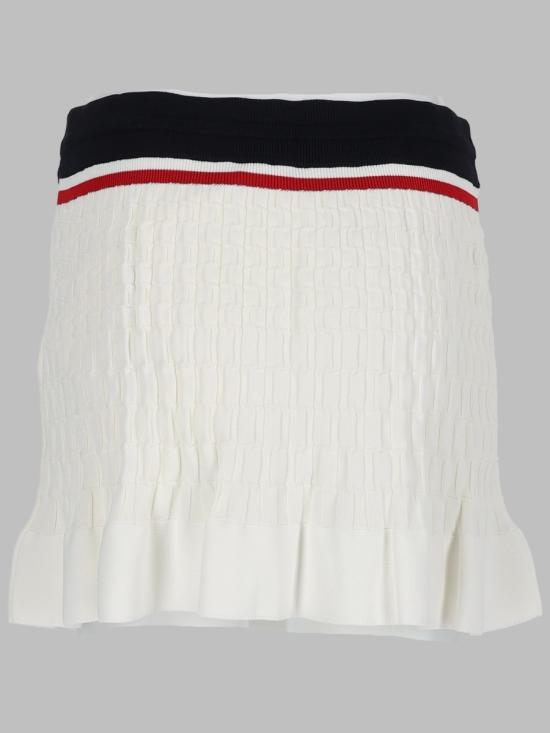 26FW 카사블랑카 숏 스커트 W PF26 KW 1248 01WHITE NAVY MULTICOLOUR - CASABLANCA