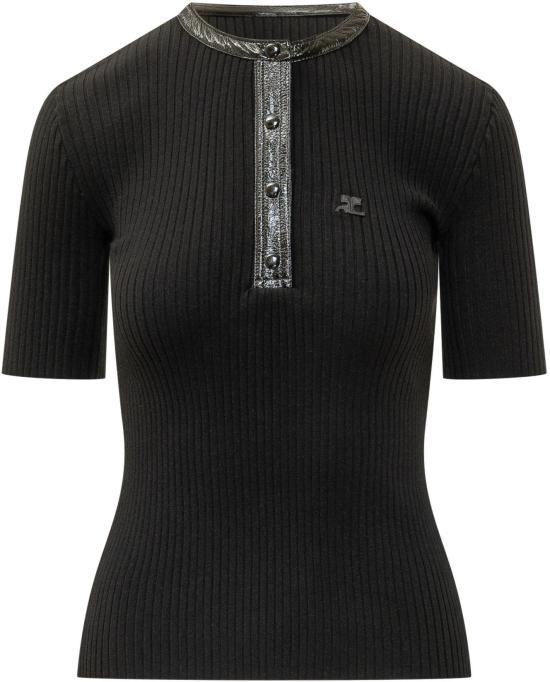 26FW 쿠레쥬 스웨터 326MTO539FI00019999 BLACK