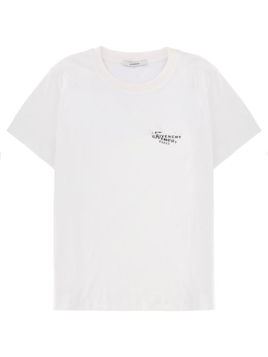 26FW 지방시 반팔 티셔츠 BW70FJP7A7 100 WHITE