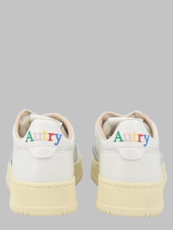 26FW 오트리 메달리스트 로우 레더 스니커즈 AULW BG01 WHITE - AUTRY