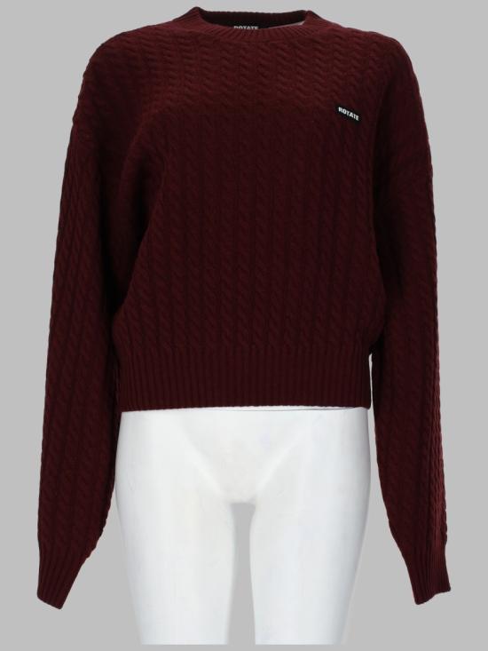 26FW 로테이트 스웨터 116437741 BCR1951741 BORDEAUX