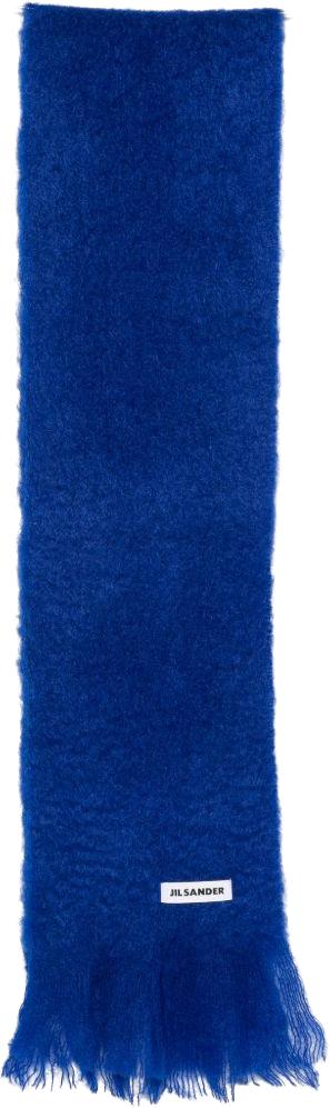 26FW 질샌더 머플러/스카프 J02TE0113J40041420 NAVY