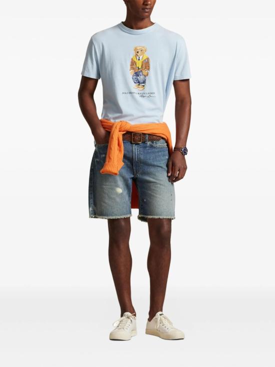  폴로 랄프로렌 반팔 티셔츠 710 P07347 Blue - POLO RALPH LAUREN