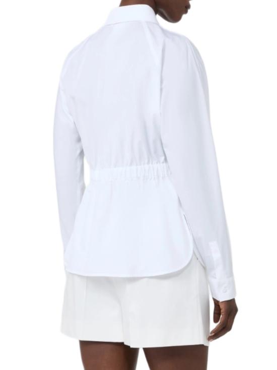 26SS 막스마라 Tazzina 드로스트링 셔츠 2611111052600001 White - MAX MARA