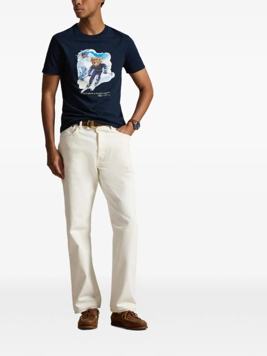  폴로 랄프로렌 반팔 티셔츠 710 P07343 Blue - POLO RALPH LAUREN
