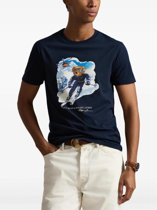  폴로 랄프로렌 반팔 티셔츠 710 P07343 Blue - POLO RALPH LAUREN