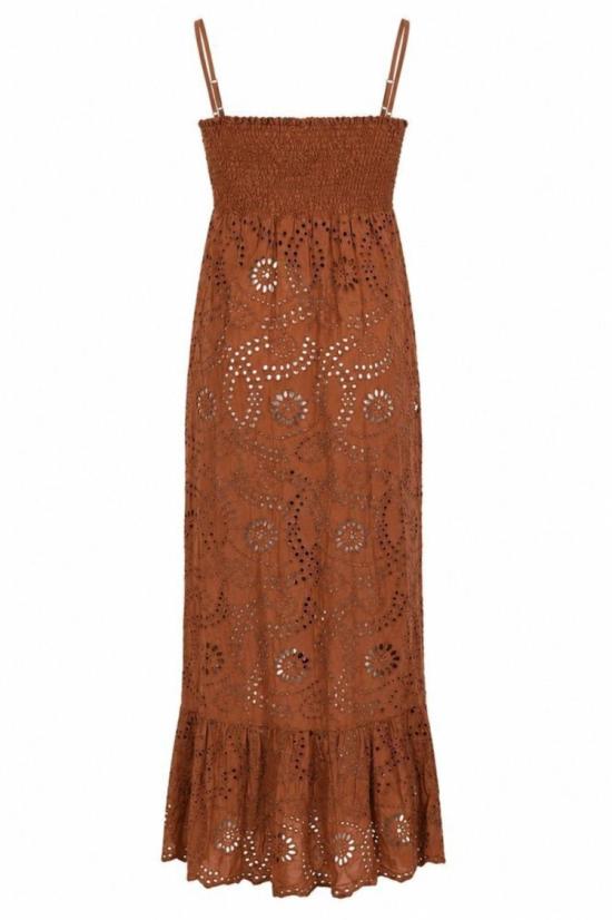 26SS 세인트바쓰 롱 원피스 JME00209200L Brown - MC2 SAINT BARTH