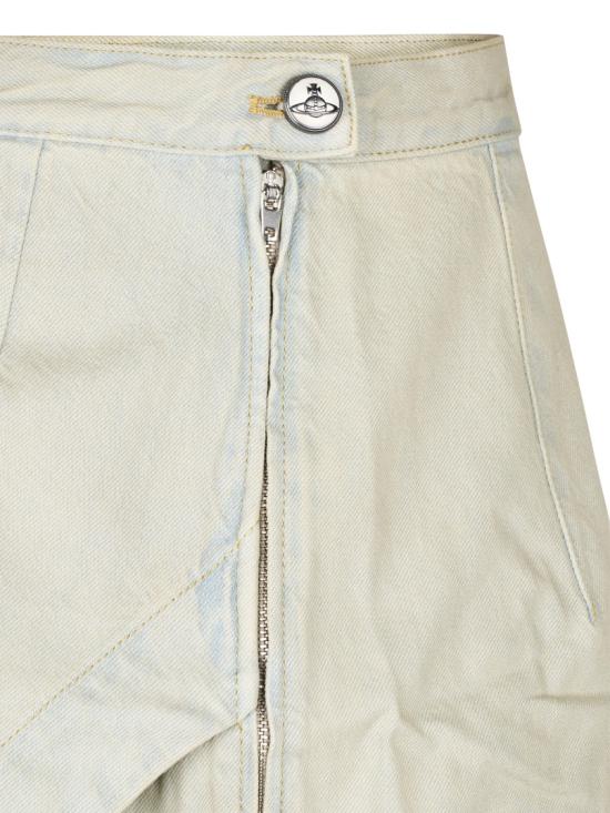 26SS 비비안웨스트우드 데님 스커트 1903001GW01C1B412 Blue - VIVIENNE WESTWOOD