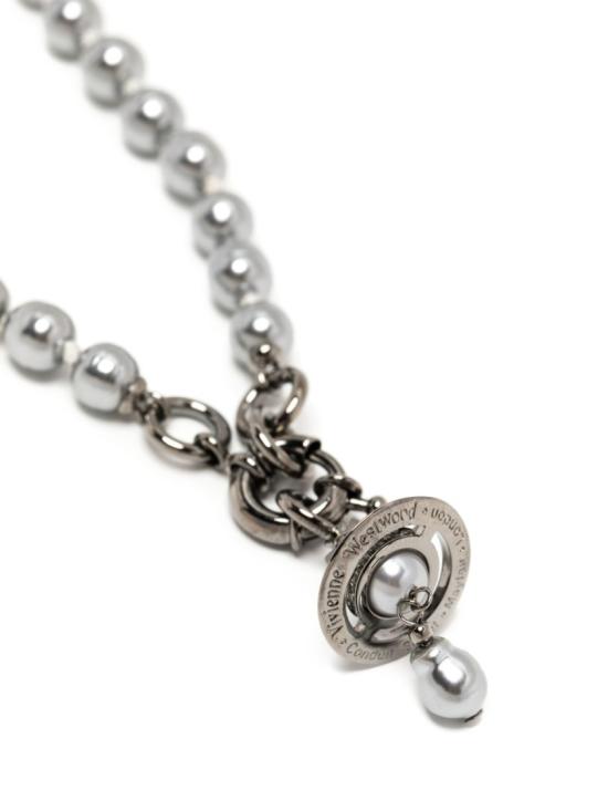 26SS 비비안웨스트우드 목걸이/팬던트 63010112 S278 Silver - VIVIENNE WESTWOOD