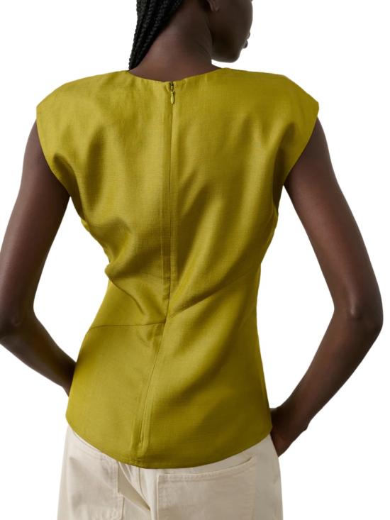 26SS 쉐르 탑 CHE1024ECLATJAU0926S Yellow - SOEUR