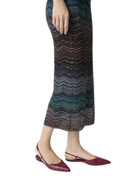 26SS 미소니 스커트 DS26SH0SBK01H9SM9ZT Blue - MISSONI