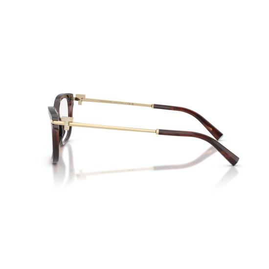 26SS 티파니앤코 안경 0Tf2288b 호피무늬 아세테이트 직사각형 - TIFFANY & CO