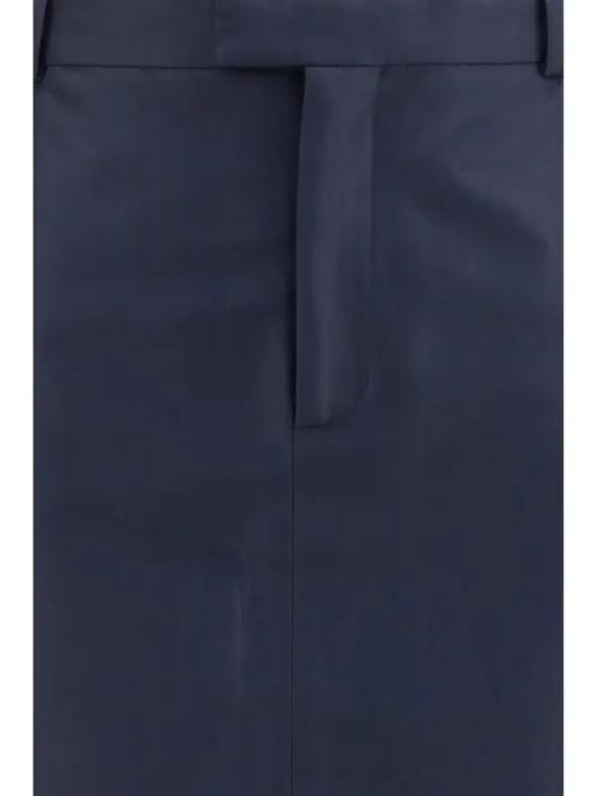 26FW 구찌 미디 스커트 865111ZAU9E4440 Blue - GUCCI