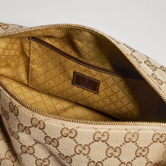 26FW 구찌 하프 홀스빗 미디엄 숄더백 860787FAFV29651 Beige - GUCCI