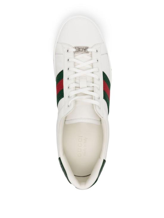 26FW 구찌 웹 스니커즈 757892AACAG9055 White - GUCCI
