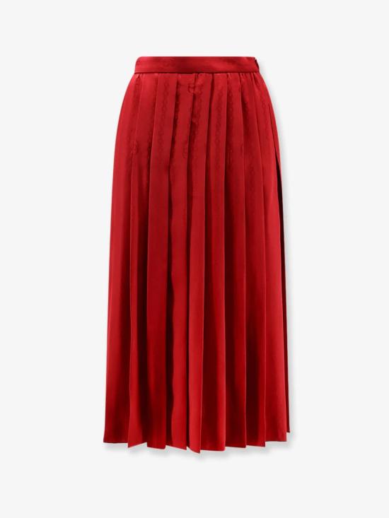 26FW 구찌 롱 스커트 865115ZAM486199 Red