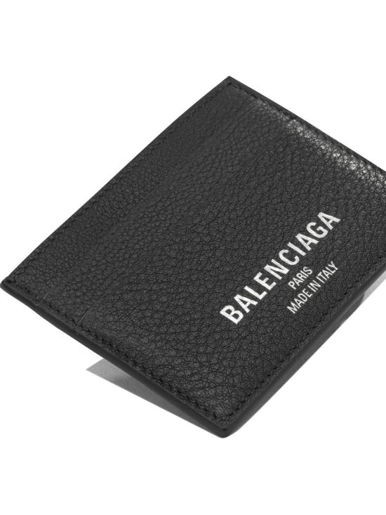 26FW 발렌시아가 로고 크레딧 카드 홀더 8066372ABV01000 Black - BALENCIAGA