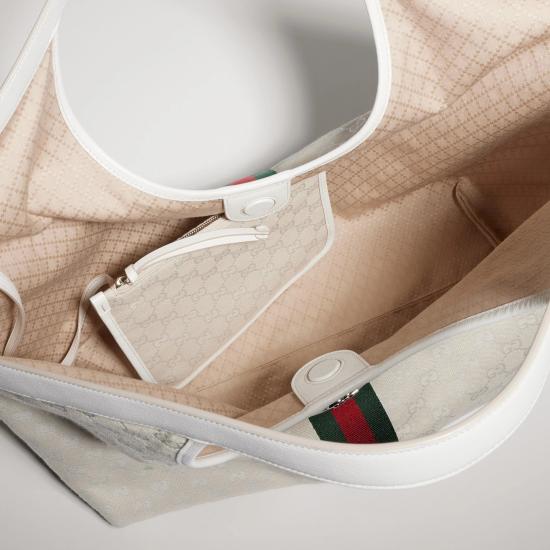 26FW 구찌 토트백 853971FAF9O9554 White - GUCCI