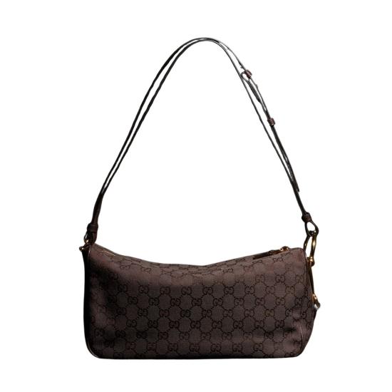 26FW 구찌 하프 홀스빗 미디엄 숄더백 860787FAFV22140 Brown