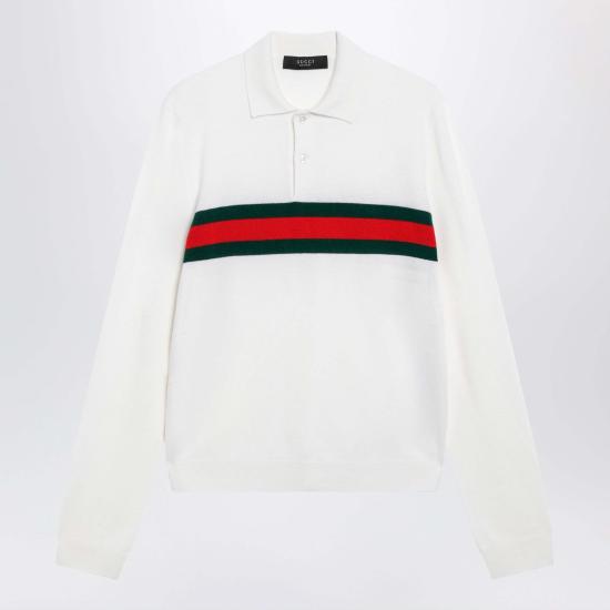 26FW 구찌 폴로 티셔츠 875162XKFPA9035 White