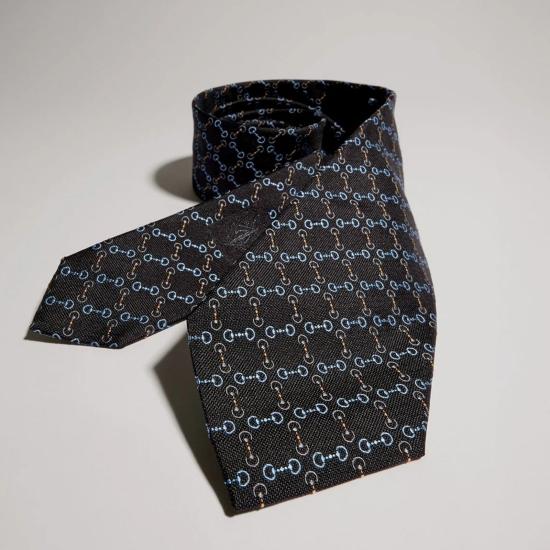 26FW 구찌 넥타이 8741194E0091069 Black