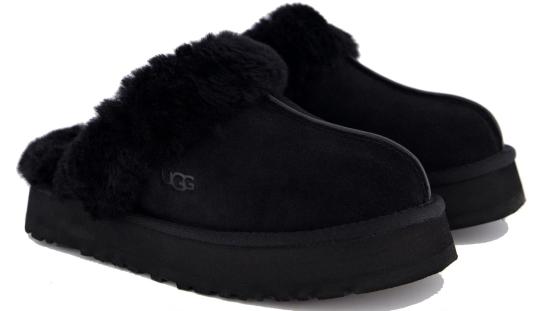 26FW 어그 디스케트 슬리퍼 1122550BLK7 BLACK - UGG