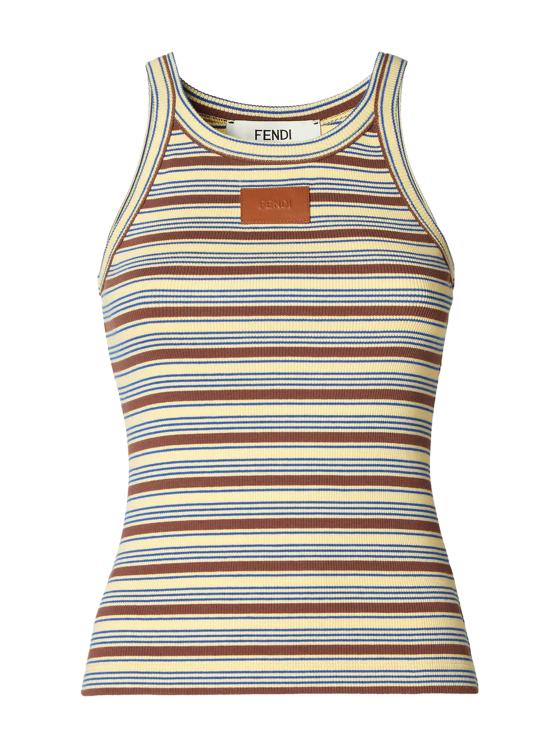 26FW 펜디 민소매 티셔츠 FS7966AW88 F1X33 Multicolor