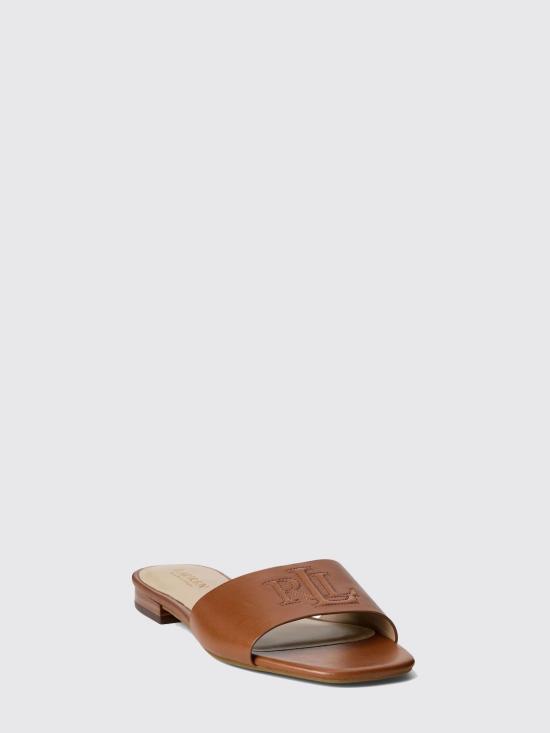 26SS 랄프 로렌 힐/펌프스 802959142 002 Brown - RALPH LAUREN