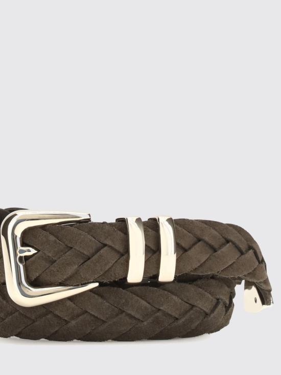 26SS 브루넬로 쿠치넬리 벨트 MAURP253 C8391 Safari - BRUNELLO CUCINELLI