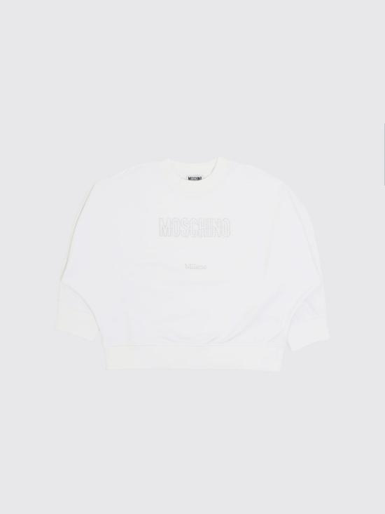 26SS [키즈] 모스키노 풀오버 HDF06PLDA25 10101 White