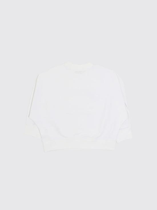 26SS [키즈] 모스키노 풀오버 HDF06PLDA25 10101 White - MOSCHINO