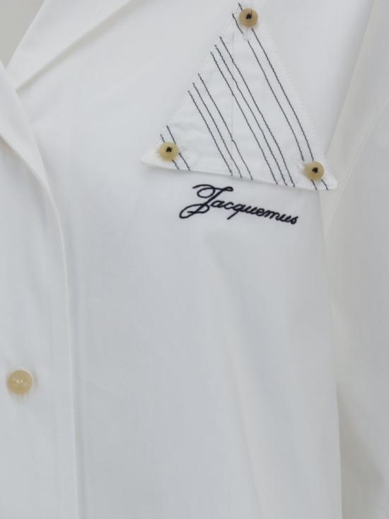 26SS 자크뮈스 셔츠 SHW00567AW00648 100 White - JACQUEMUS