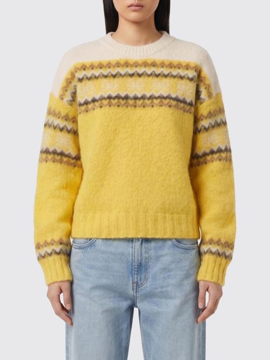 26SS 가니 스웨터 A1070077 358 Yellow