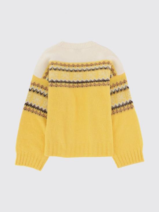 26SS 가니 스웨터 A1070077 358 Yellow - GANNI