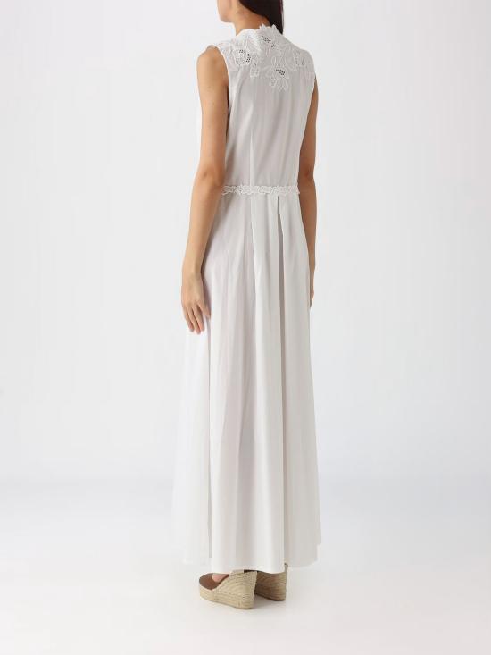 26SS 에르마노 설비노 롱 원피스 D484Q301QDV 10601 White - ERMANNO SCERVINO