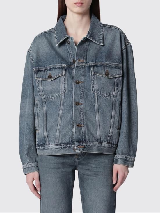 26SS 발렌시아가 자켓 872149TUW58 4129 Denim