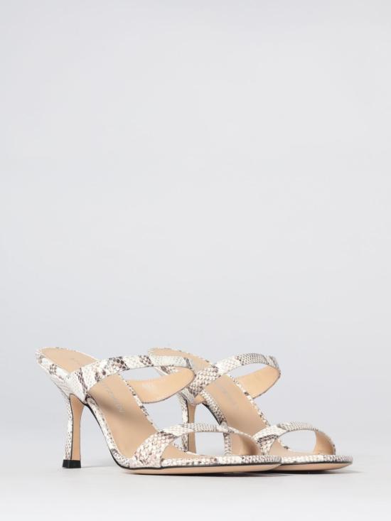 26SS 스튜어트 와이츠먼 뮬/슬리퍼 SM895 CRM Cream - STUART WEITZMAN