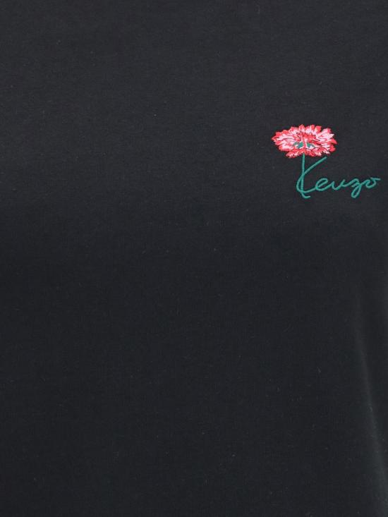 26FW 겐조 반팔 티셔츠 FG62TS2714SG 99J Black - KENZO