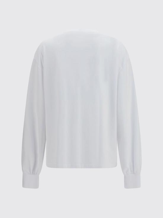 26FW 가니 긴팔 티셔츠 A1050241 151 White - GANNI