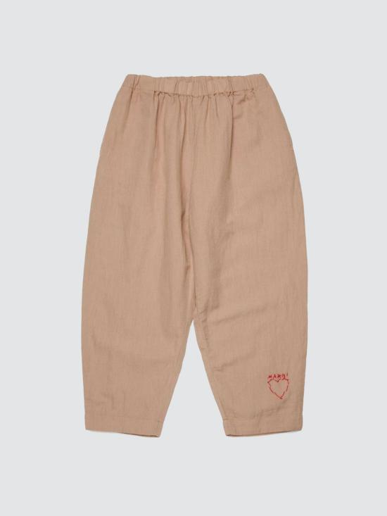 26SS [키즈] 마르니 팬츠 M01794M00WK 0M718 Brown