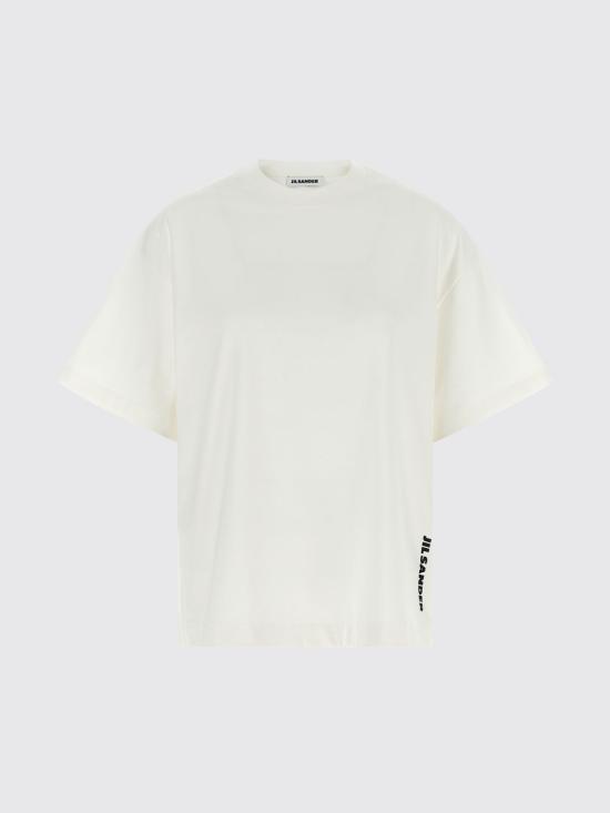 26FW 질샌더 반팔 티셔츠 J02GC0173J20347 102 White - JIL SANDER