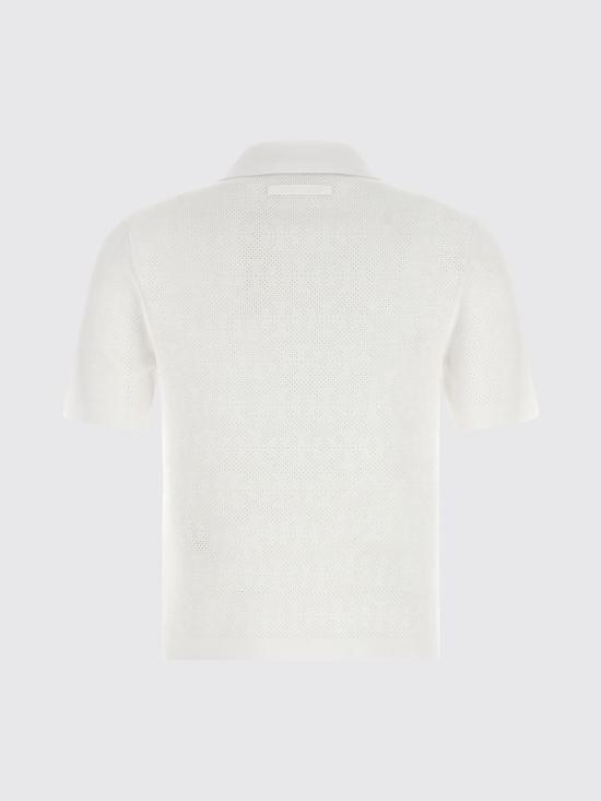26FW 토리버치 폴로 티셔츠 182085 100 White - TORY BURCH