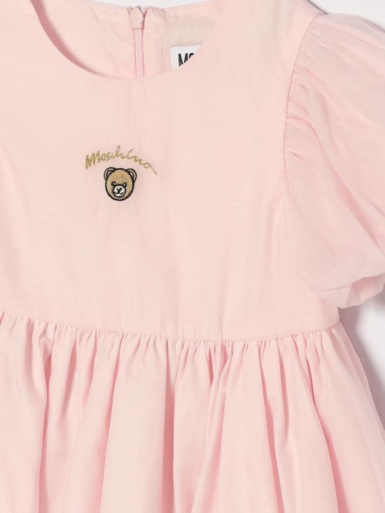 26SS [키즈] 모스키노 원피스 MDV0DEL1A12 50209 Pink - MOSCHINO