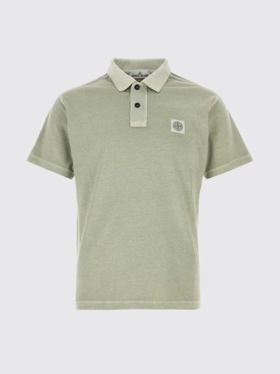 26SS 스톤 아일랜드 폴로 티셔츠 2200013S0057 V0155 Sage - STONE ISLAND