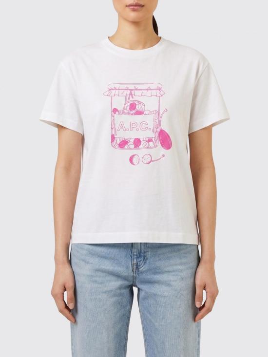 26SS 아페쎄 반팔 티셔츠 COHBMF26619 AAB White