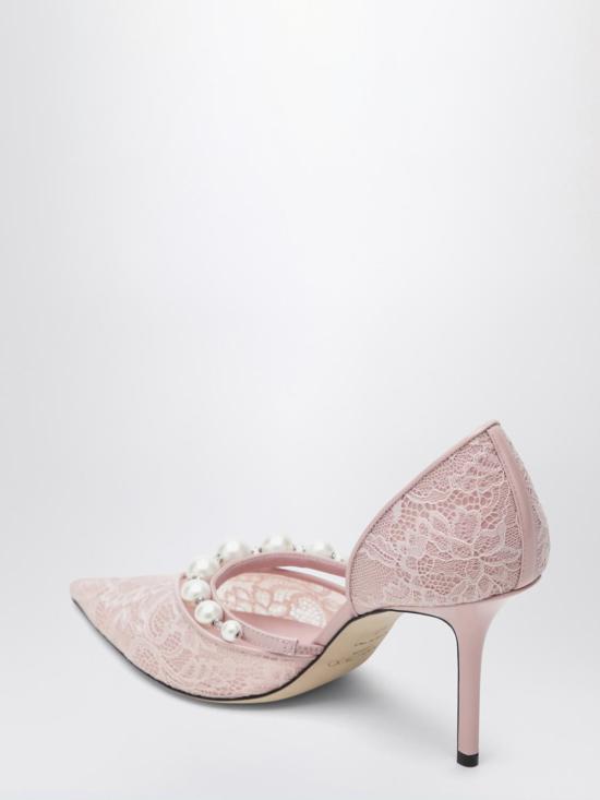 26SS 지미추 힐/펌프스 AURELIE85DRJ ROSE WHITE Pink - JIMMY CHOO