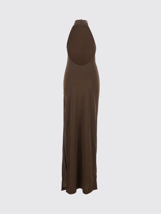 26SS 안다마네 롱 원피스 T190137ATJV155 605 Brown - ANDAMANE