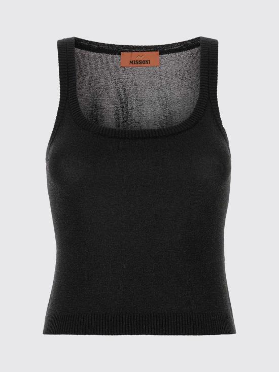 26SS 미소니 탑 DC26SK01BK01H3 S91RW Black - MISSONI