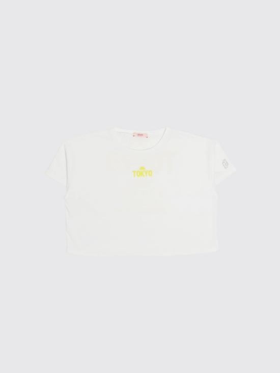 26SS [키즈] 리우조 티셔츠 GA6183JS003 C3869 White 2