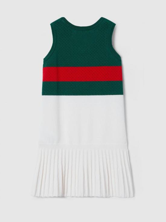 26SS [키즈] 구찌 원피스 852793XKFDS 9060 White - GUCCI